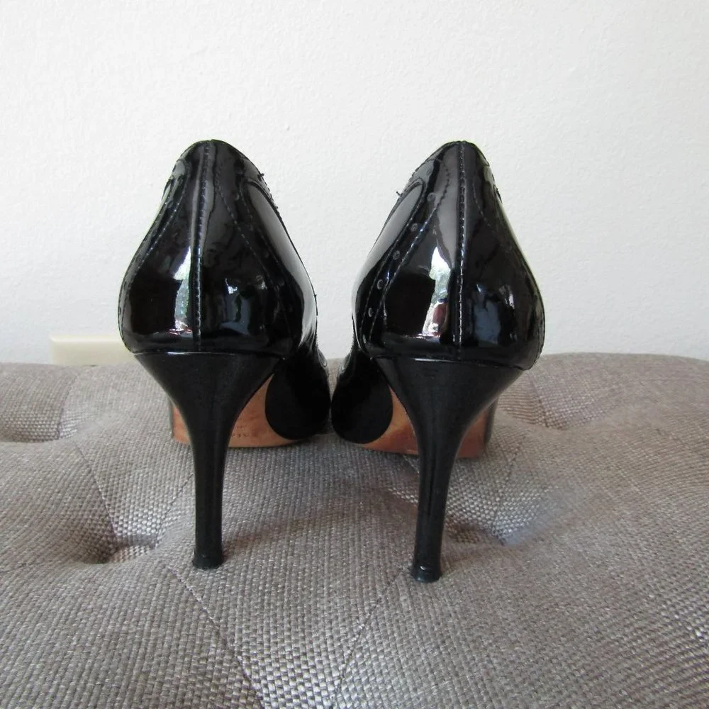 Kate Spade Giselle Oxford Leather Pumps Made in Italy Size 6